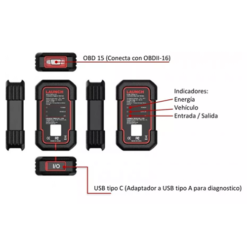 Scanner multimarca LAUNCH X-431 PRO 3 V5.0