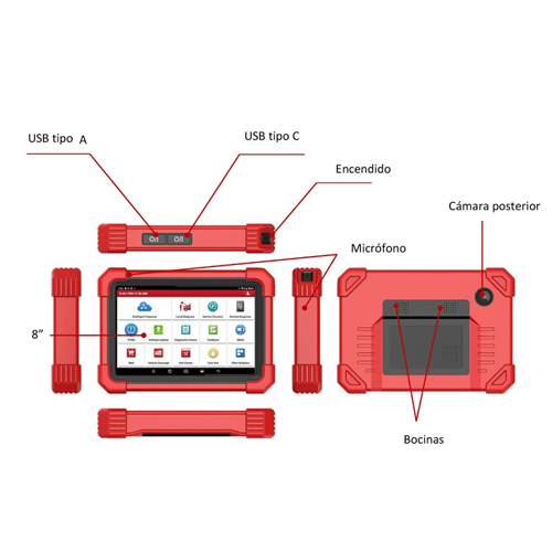 Scanner multimarca LAUNCH X-431 PRO V5.0 (SE)