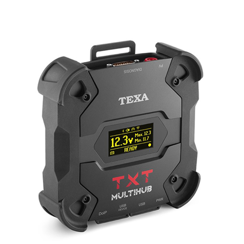 Scanner multimarca TEXA TXT MULTIHUB – Car / Truck / OHW (Agrícola y Vial) / Bike / Marine
